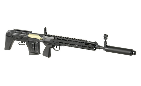 CYMA CM057C SVU Dragunov M-Lok AEG Airsoft Sniper Rifle in Black
