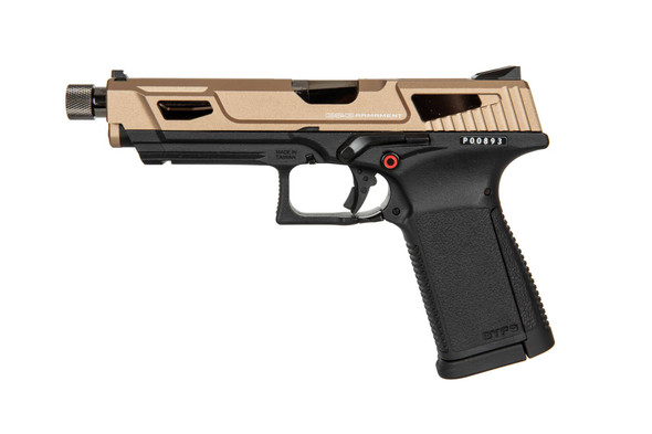 G&G Armament GTP9-DST Gas Blowback Airsoft Pistol in Desert Tan