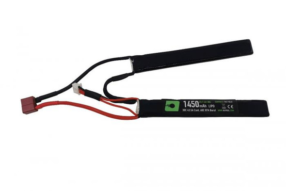Nuprol 1450mAh 7.4V 30C Lipo Nunchuck Airsoft Battery with Deans Connector