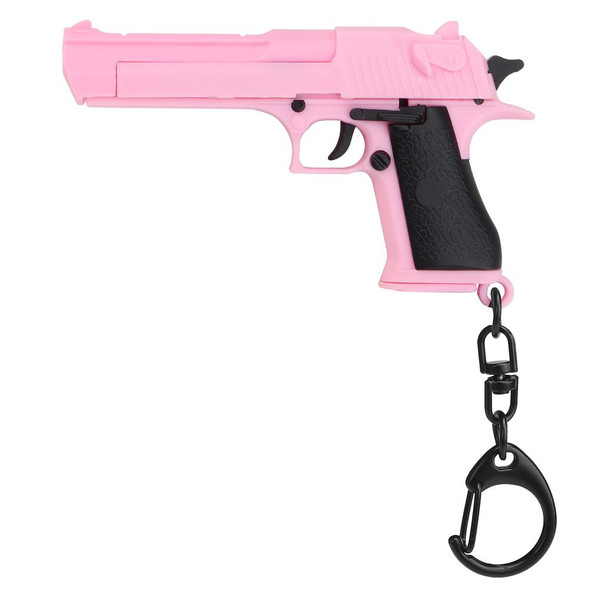 Nuprol Desert Eagle Pistol Keyring in Pink