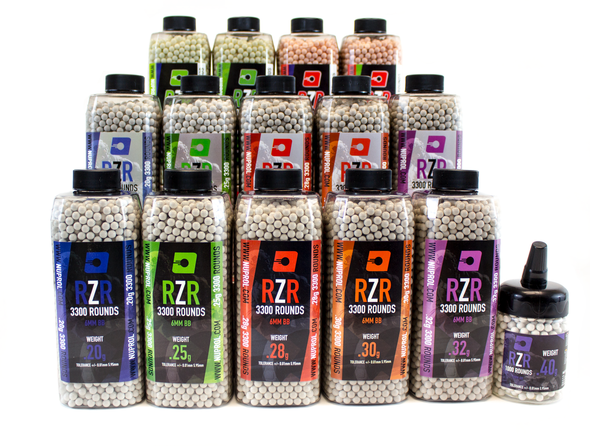 Nuprol RZR 3300 bb pellets range