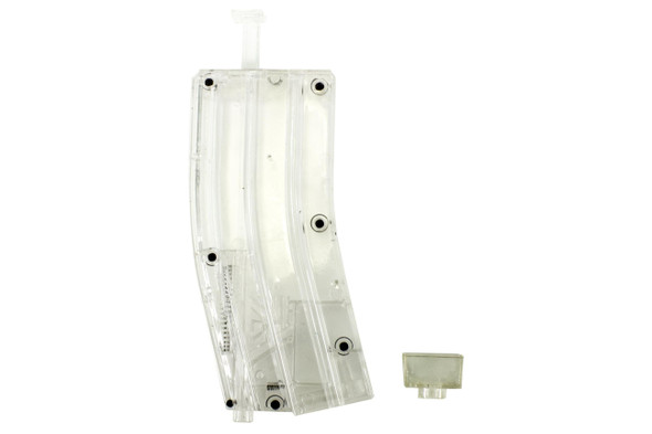 Nuprol XL 500 Rounds M4 Airsoft Rifle Magazine Speedloader in Clear
