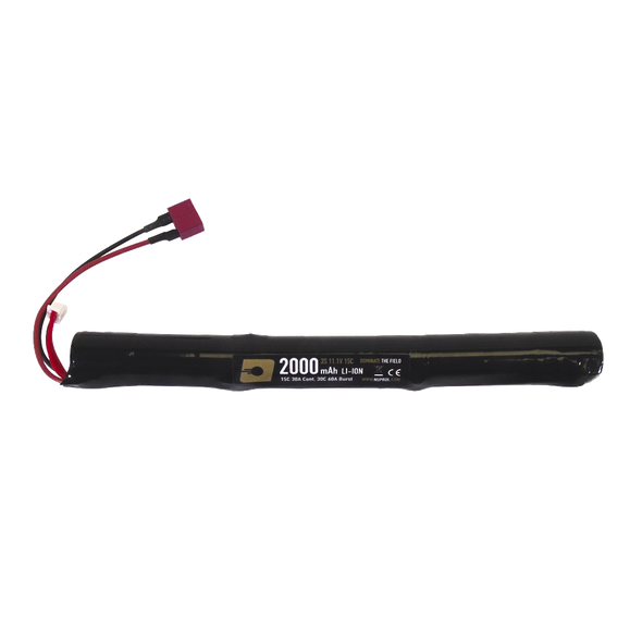 Nuprol Airsoft Battery 2000mAh 11.1V Li-Ion 15C Stick with Deans (8160)