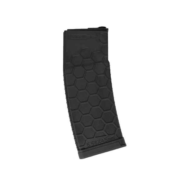 Nuprol M4 HEX Hi Capa Airsoft Rifle Magazine 380 Rounds in Black