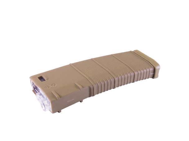 Nuprol Hi Cap 370 Rounds Airsoft Rifle Magazine in Desert Tan
