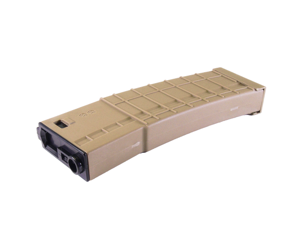 Nuprol LS Hi Cap 380 Rounds Airsoft Rifle Magazine in Desert Tan