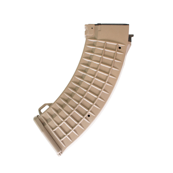 Nuprol AK47 Waffle Hi-Cap Airsoft Rifle Magazine 500 Rounds in Desert Tan