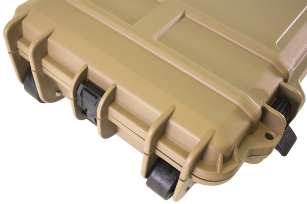 Nuprol Extra Large Rifle Hard Case with Wheels in Grey (Pick & Pluck)