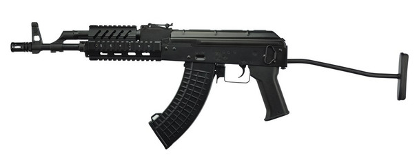 LCT Airsoft TX-65 AK47 Airsoft Rifle AEG with Folding Stock in Black