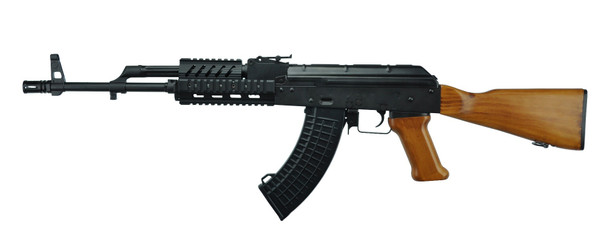 LCT Airsoft TX-63 Replica AK74 AEG Rifle with Fixed Stock in Real Wood