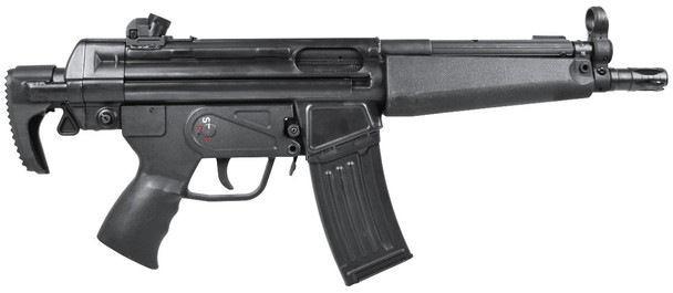 LCT Airsoft LK-53A3 AEG Airsoft Rifle with EBB in Full Black