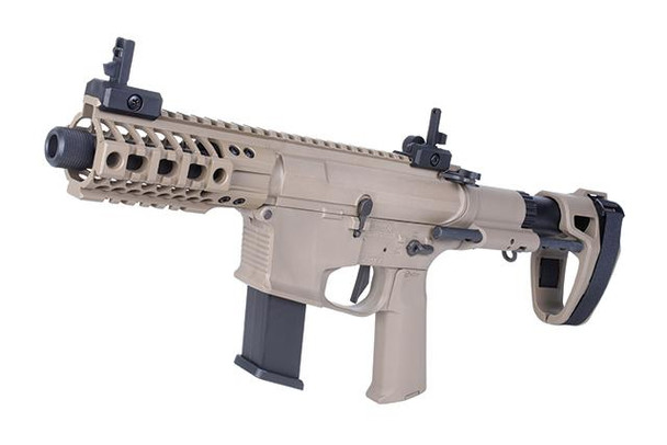 Ares M45X-S Class AEG Rifle with EFCS Gearbox in Dark Earth (AR-086E)