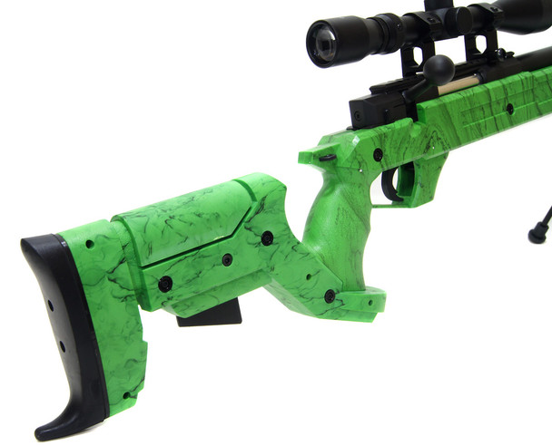 Well MB04 G22 AWM Airsoft Sniper Rifle in Green