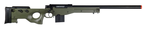 Well MB4401 L96 Replica Airsoft Sniper Rifle with Foldable Stock in Radioactive Army Green