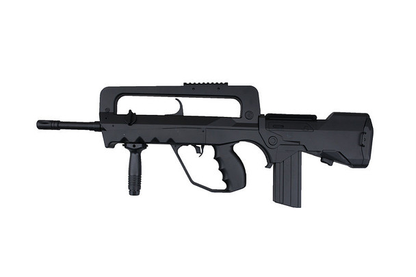 Double Eagle M46A Famas Airsoft Spring Powered Rifle in Black Double Eagle M46A Famas Airsoft Spring Powered Rifle in Black