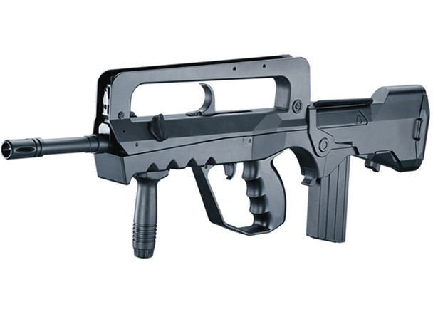 Double Eagle M46A Famas Airsoft Spring Powered Rifle in Black Double Eagle M46A Famas Airsoft Spring Powered Rifle in Black