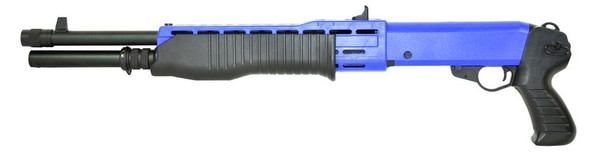 Double Eagle M63 Tri-Shot SPAS-12 Shotgun in Blue