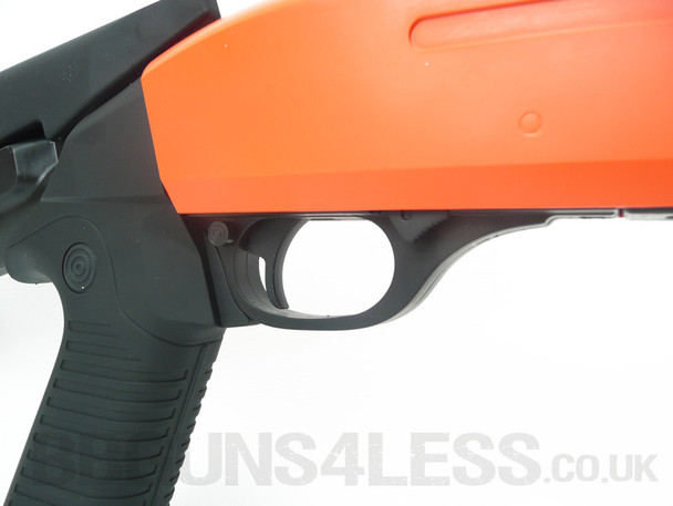 Double Eagle M56C Tri-Shot Pump Action Airsoft Shotgun Trigger