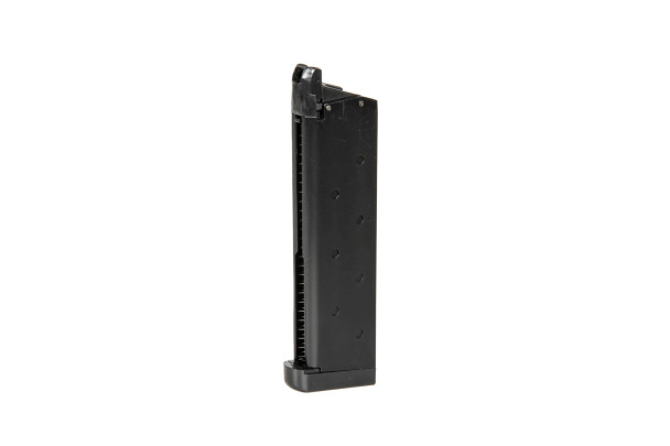 Double Bell 728 Gas Blowback Airsoft Pistol Magazine for 1911 MEU in Black (25 Rounds)