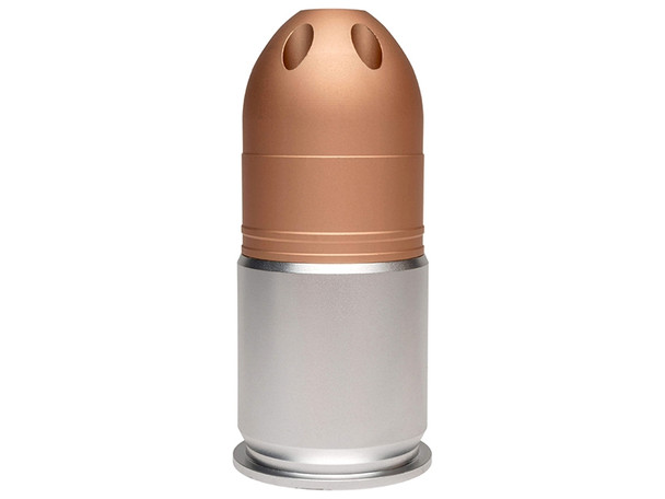 Double Bell 40mm Moscart Metal Airsoft Gas Grenade - 18 Rounds