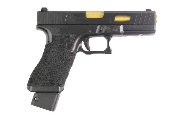 Double Bell 773 SAI GK17 - Gas Blowback Airsoft Pistol in Black