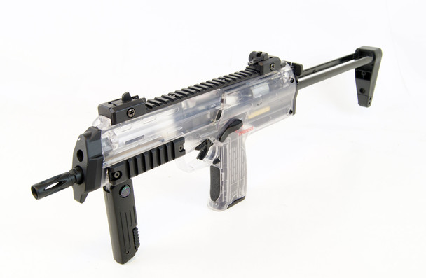 Blackviper MP7 AEG SMG Airsoft Rifle in Clear