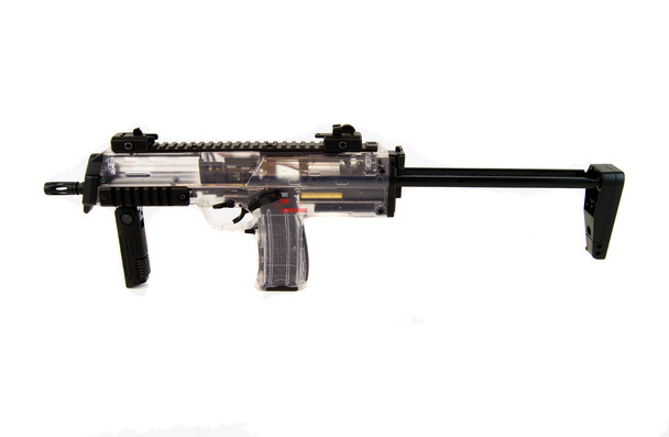 Blackviper MP7 AEG SMG Airsoft Rifle in Clear