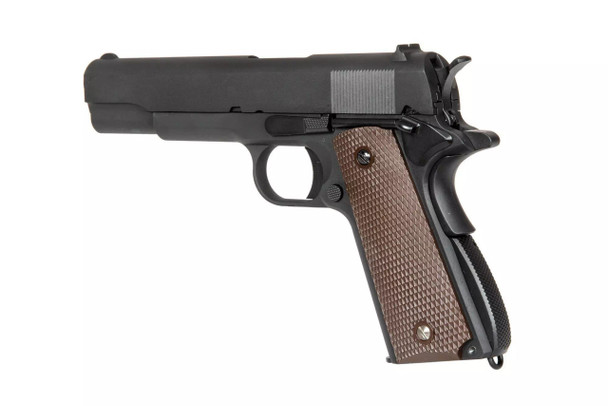 WE Tech M1911 HI-CAPA Gen 2 Full Metal GBB Pistol in Black
