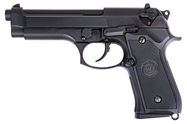 WE Tech M92 GEN 2 Gas Blowback Airsoft Pistol in Black