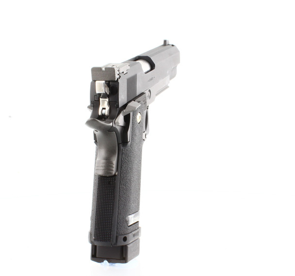 WE Tech Hi-Capa 5.1 R Version Gas Blowback Airsoft Pistol in Black