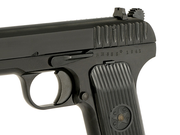 WE Tech - TT33 Tokarev Gas Blowback Airsoft Pistol in Black