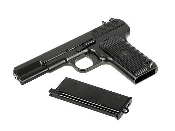 WE Tech - TT33 Tokarev Gas Blowback Airsoft Pistol in Black