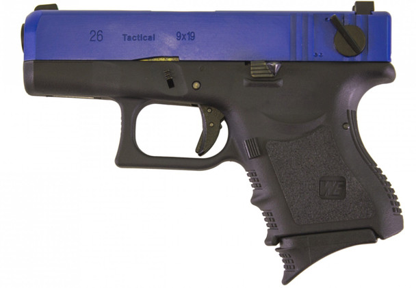 WE EU26 Gas Blowback Airsoft Pistol in Two-Tone Blue