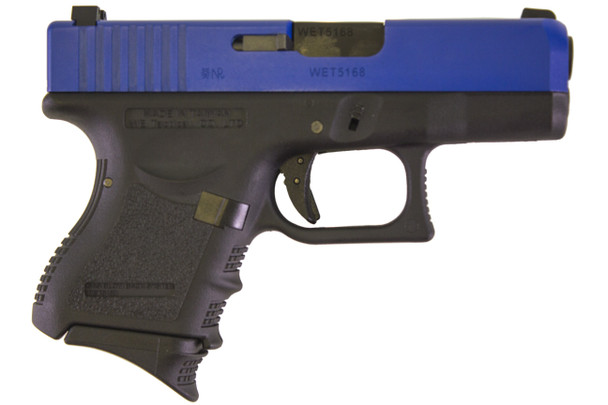 WE EU26 Gas Blowback Airsoft Pistol in Two-Tone Blue