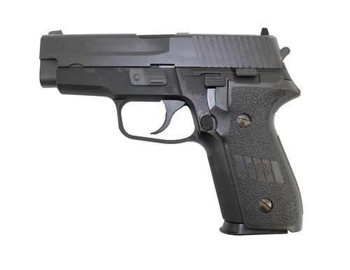 WE F228 Tactical S Series Gas Blowback Pistol in Black