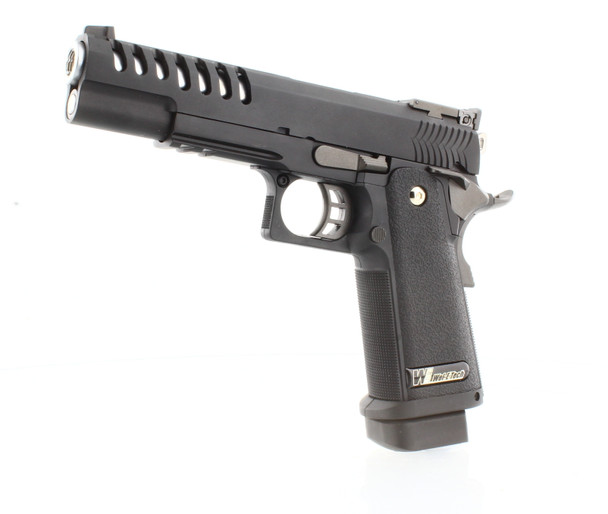 WE Tech H-Capa 5.1 K-Version Lightened Gas Blowback Airsoft Pistol in Black