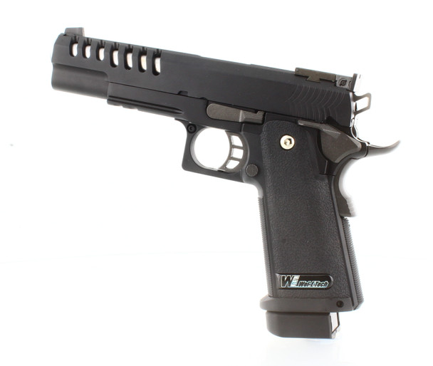 WE Tech H-Capa 5.1 K-Version Lightened Gas Blowback Airsoft Pistol in Black
