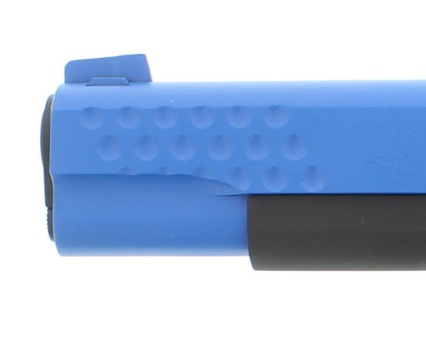 WE Tech KAC Knighthawk 1911 Gas Blowback Airsoft Pistol in Blue