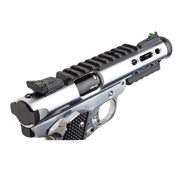 WE Tech GALAXY 1911 Series GBB Pistol in Silver