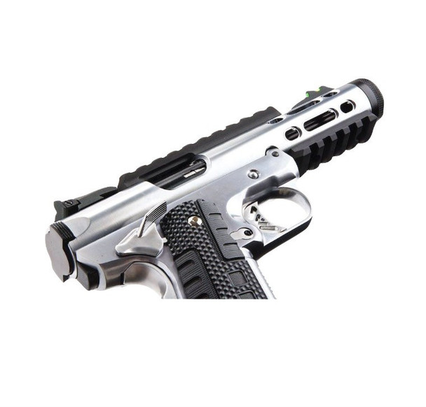 WE Tech GALAXY 1911 Series GBB Pistol in Silver