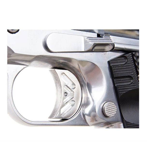 WE Tech GALAXY 1911 Series GBB Pistol in Silver