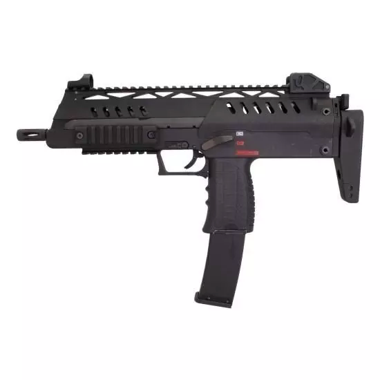 We SMG 8 Gas Blow Back Sub Machine Gun in Black