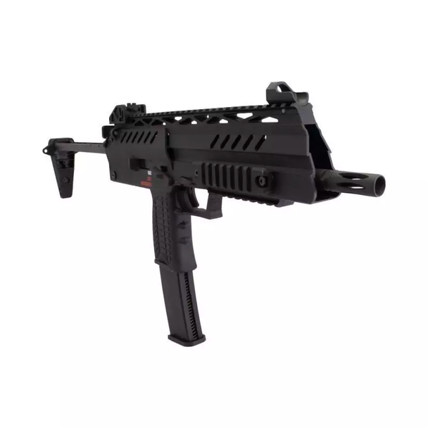 We SMG 8 Gas Blow Back Sub Machine Gun in Black
