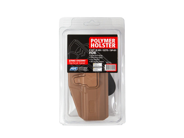 ASG - Strike Systems CZ P-07 and CZ P-09 Airsoft Pistol Holster in Flat Dark Earth (FDE)