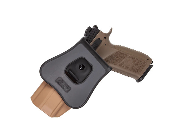 ASG - Strike Systems CZ P-07 and CZ P-09 Airsoft Pistol Holster in Flat Dark Earth (FDE)