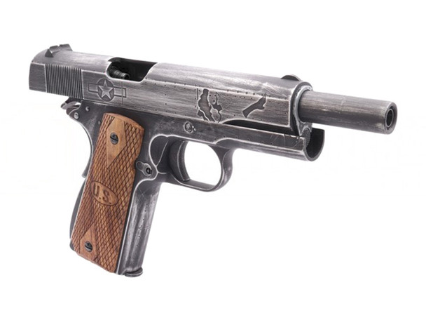 Cybergun Auto Ordnance 1911 Victory Girl Gas Blowback Airsoft Pistol in Grey
