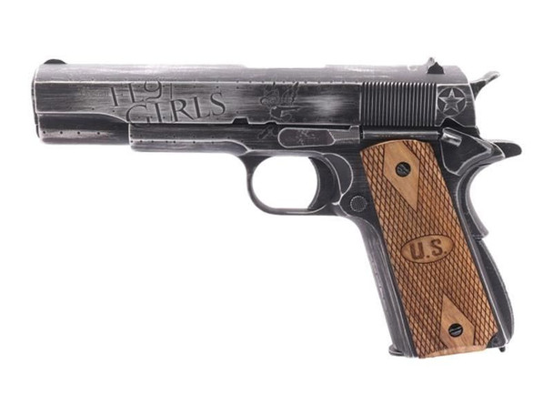 Cybergun Auto Ordnance 1911 Fly Girls Gas Blowback Airsoft Pistol in Grey