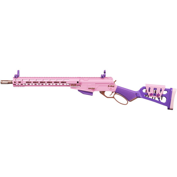 G&G Armament LevAR 15 Gas Airsoft Shotgun Lever Action in Pink