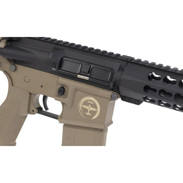 Saigo Defence KENJI Zero Fighter AEG Rifle Long Version in Black & Tan Saigo Defence KENJI Zero Fighter AEG Rifle Long Version in Black & Tan