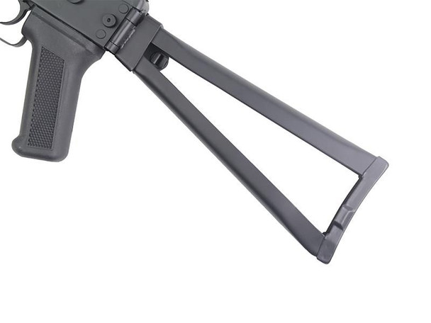 Double Bell AKS-74N AEG Airsoft Rifle with Folding Stock in Real Wood & Metal Double Bell AKS-74N AEG Airsoft Rifle with Folding Stock in Real Wood & Metal